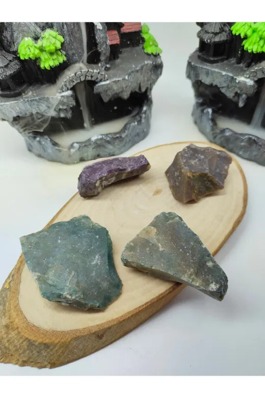 ART LİFE DOĞALTAŞ Natural Stones ART LİFE DOĞALTAŞ Natural Stones 300328 Kan Taşı Ham Doğal Taş Kaya (Sertifikalı)