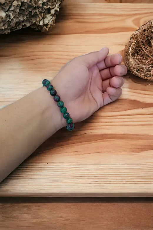 ART LİFE DOĞALTAŞ Natural Stones samet800202 Epidot Taşı Rüya Kuvars Taşı Orijinal Gerçek Doğal Taş Bileklik Depresyon Zihin Açıcı Bileklik