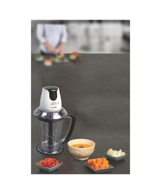 Arzum 130227001 Masterchop Powelix Maxi 4 Bıçaklı 500 Watt Doğrayıcı Rondo - Beyaz Beyaz