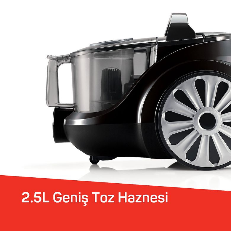 Arzum -4999- Felix Fl493 Pegno Cyclone Filtreli Elektrikli Süpürge, Hepa Filtreli