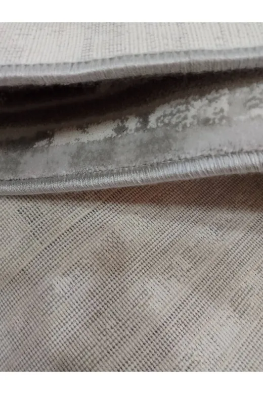Aşina 1245792 6M2 Gri Renk Akrilik Dokuma Taban Antibakteriyel Salon Halısı
