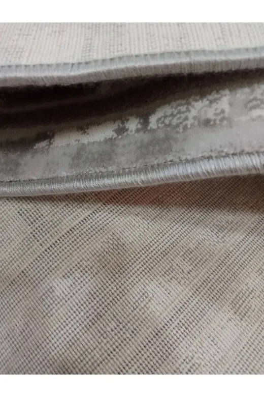 Aşina 1245792 Gri Renk Akrilik Dokuma Taban Antibakteriyel Salon Halısı