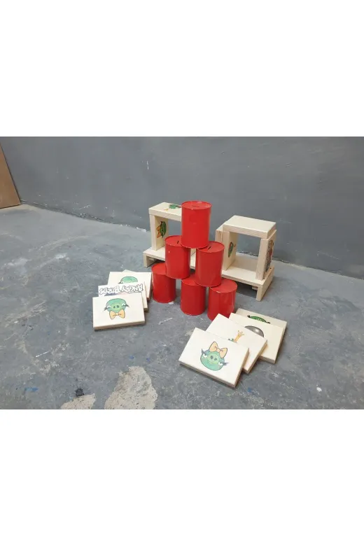 assa spor AKT-007 Angry Birds Sapan & Angry Birds Target Hedef Oyunu