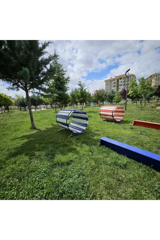 assa spor AKT-053 Silindir Tünel Geçiş Oyun Parkı Profesyonel