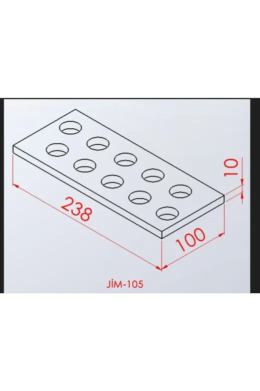 ASSASPOR JIM-105 Bataklık Jimnastik Minderi 10 Delikli Profesyonel