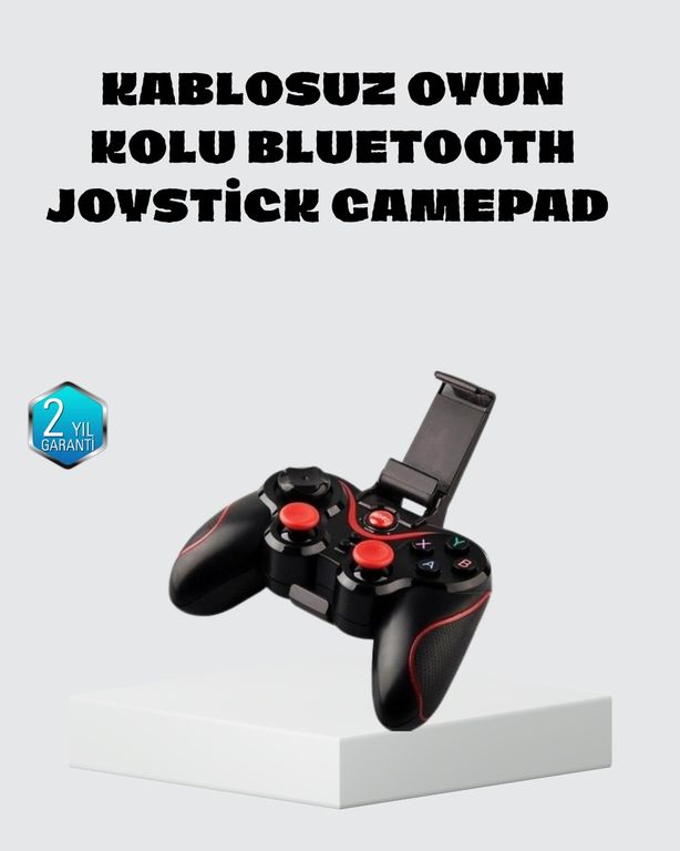 ASTRALTECH 112774306 Kablosuz Bluetooth Oyun Kolu Mobil Tv Pc Uyumlu Ergonomik Tasarım