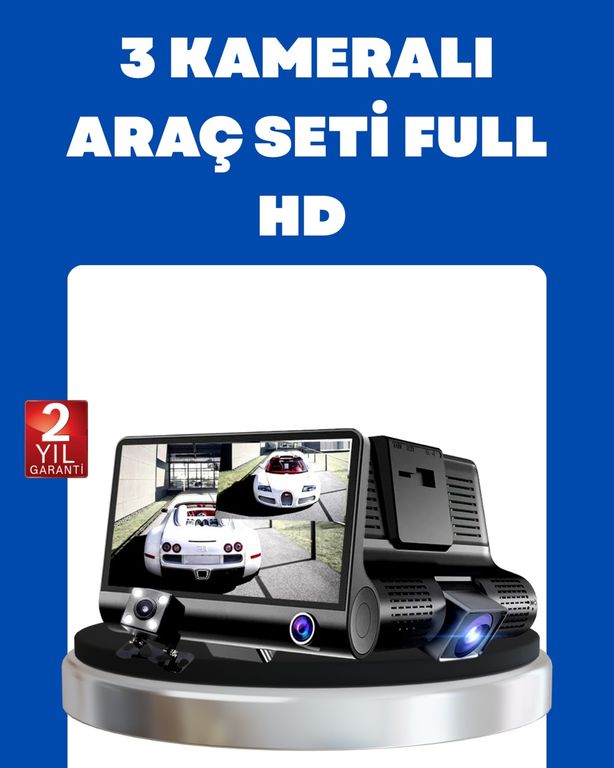ASTRALTECH 97264716 G-Sensör, Park Modu Ve Döngüsel Kayıt Destekli Araç Dvr