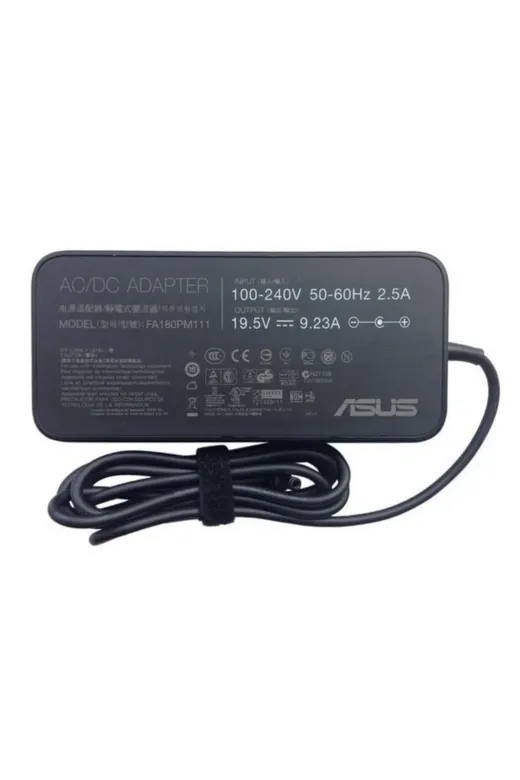 ASUS NA-KR60895V2 Rog 19.5V 9.23A 180W Notebook Adaptör 5.5Mm/2.5Mm (19V 9.5A Uyumlu) / Orjinal Üretici