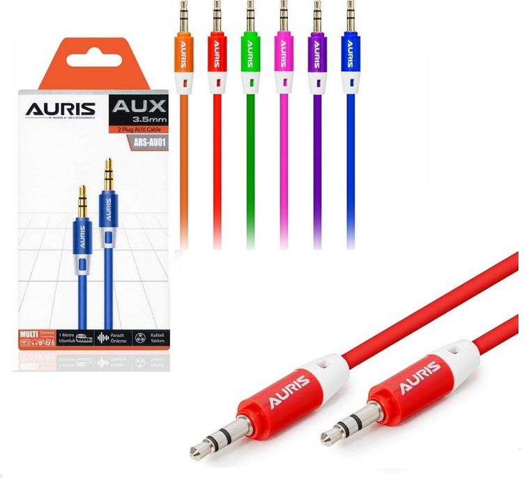 Auris  Ars-Au01 3.5 Mm Jack Aux Kablo