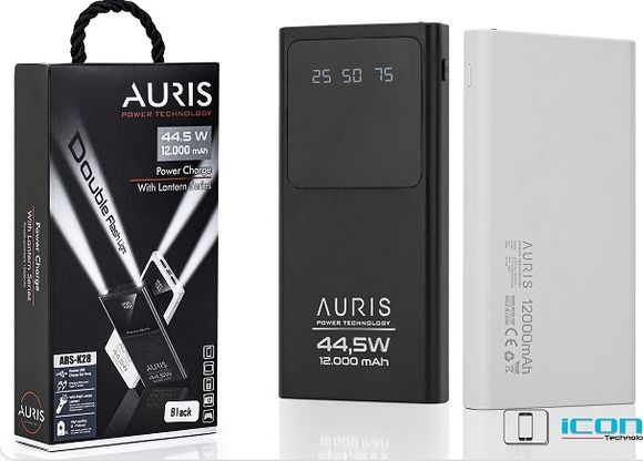Auris Ars-K28 44,5 W 12,000 Mah Powerbank