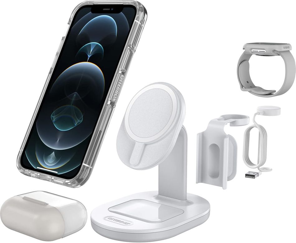 aw18stand Acl Aw18 3In1, 15 Watt Mıknatıslı Wireless Şarj Stand