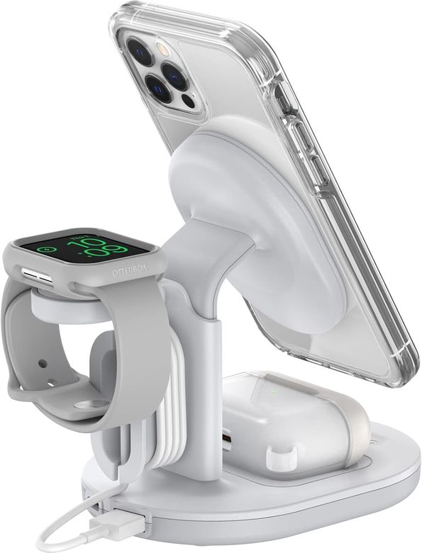 aw18stand Acl Aw18 3In1, 15 Watt Mıknatıslı Wireless Şarj Stand