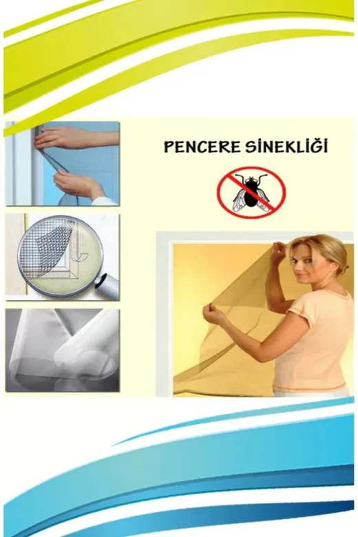 Ayder Timya P202551S6699 Pencere Cam Sinekliği ( 150 Cm X 100 Cm. ) (Timya/go1395) 202551