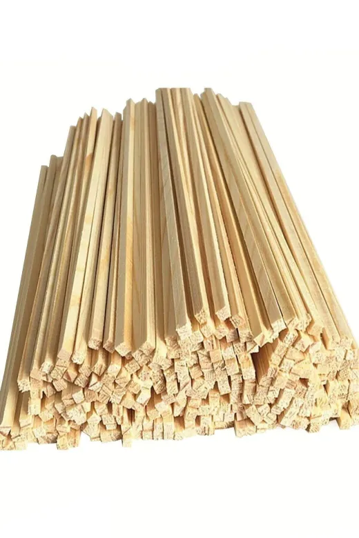 ayfiwood AYFİWOOD-Ç1 Ahşap Çıta (Çam Ağaci) 1 Cm X 1 Cm X 100 Cm (10 Adet)