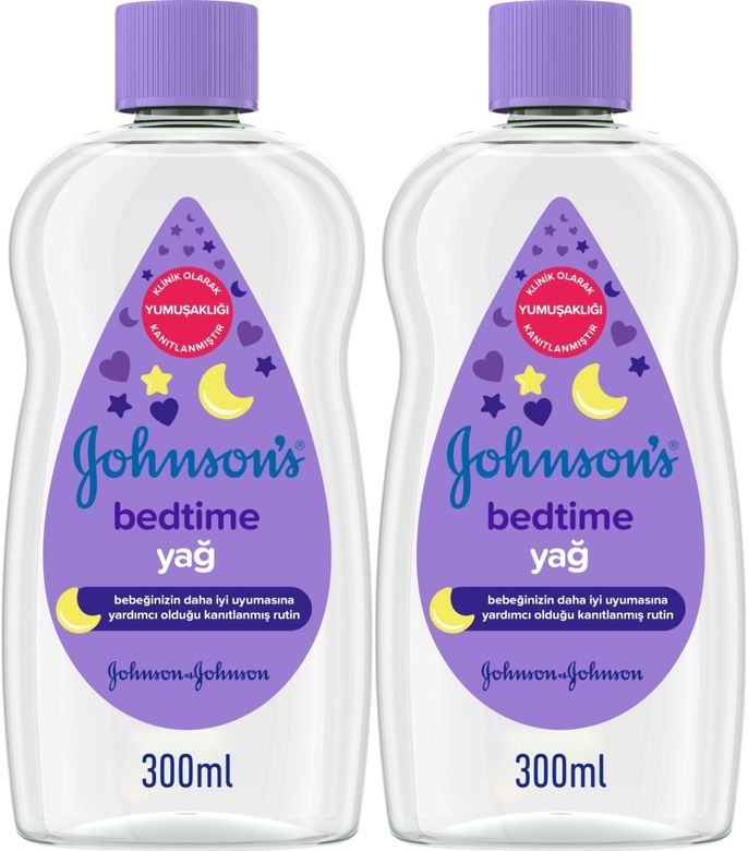 Baby Bebek Yağı 300ML Bedtime (Uyku Rutini) (2 Li Set)