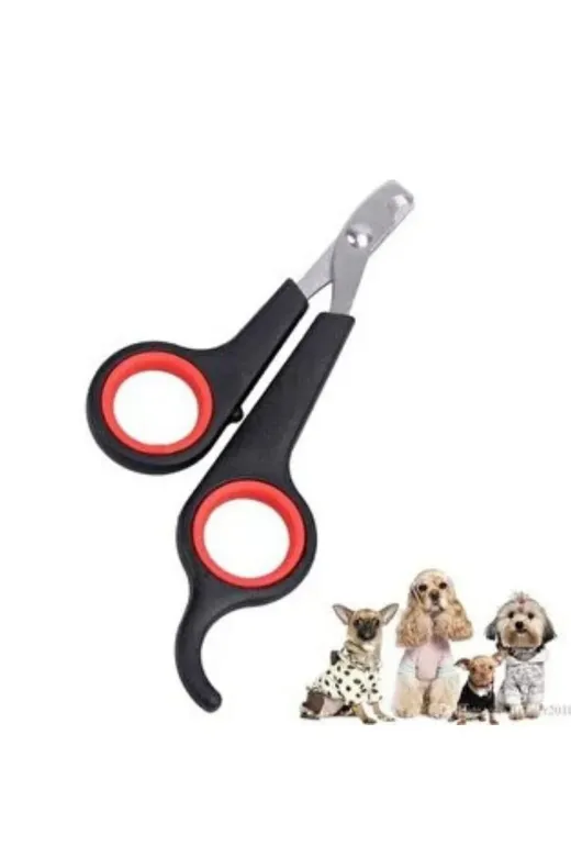Balance Life 105B845021678035538 Kedi Ve Küçük Irk Köpekler İçin Ergonomik Saplı Tırnak Makası - Siyah