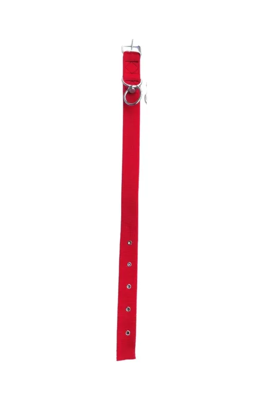 Balance Life 105B845130731621801 Kırmızı Dayanıklı Dokuma Köpek Tasması 30 Cm