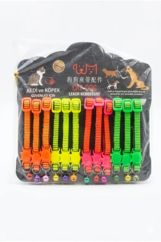 Balance Life 105B845216257973043 Kedi Köpek Tasması 12Li Paket