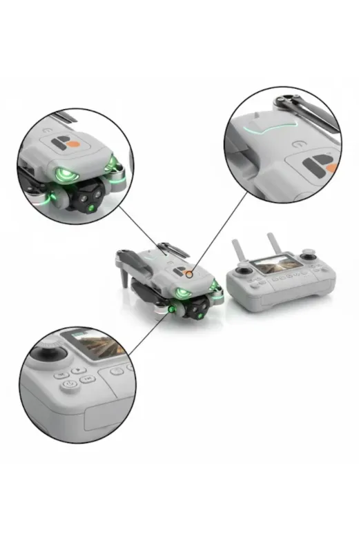Balance Life GROUP-2629401 Mey İthalat® Ekranlı Kumandalı Drone Engel Algılamalı Kolay Kontrol