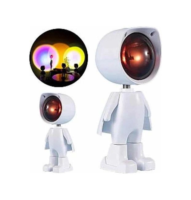 Balancelife MEYTDXXUUCZZZGÜNBATIMIPROJEKTÖRRR-1-BLMY Mey İthalat Gün Batımı Projektör Lamba Astronot Görünümlü Dekoratif Masa Lambası Çok Renkli 57938224