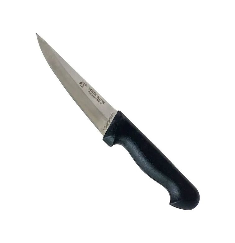 Balancelife TrLat0TK0014K-BOD-SHNKSPİ01-BLNCC Bursa İnce Kasap Bıçağı No:1, 14 Cm, Plastik Sap Gri