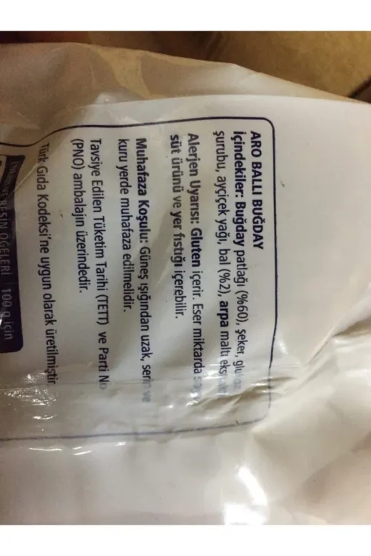 Ballı Buğday Patlağı 375 Gr.