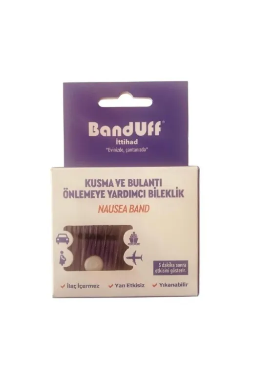banduff Kusma Ve Bulantı Önleyici Bileklik - Yetişkin / Mor