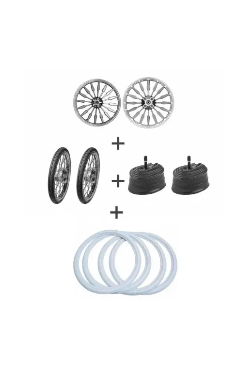 bardakcı bike BRD1718SET Cg 17-18 Modifiye Mızrak Jant - Lastik-Yanak Seti