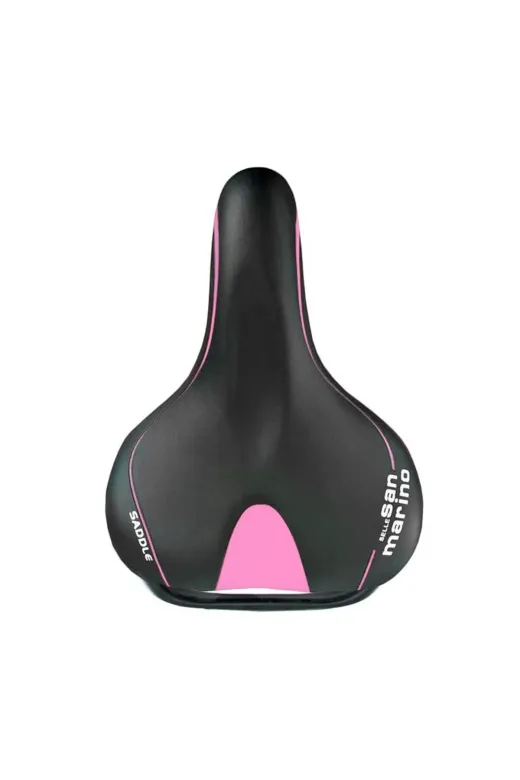 bardakcı bike SLE357 City Bike Bisiklet Selesi Pembe - Siyah 20X26 Cm San Marino