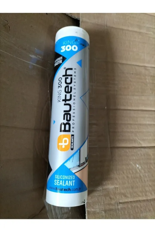 bautech Silikonize Mastik (Siyah)Kıng 300