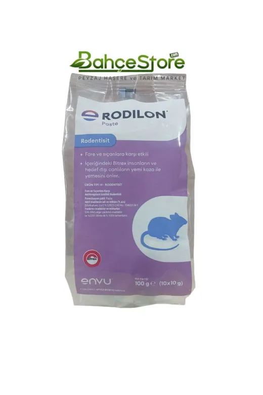 Bayer 368-2 Rodilon Pasta Fare Zehiri 100Gr 5 Adet Envu