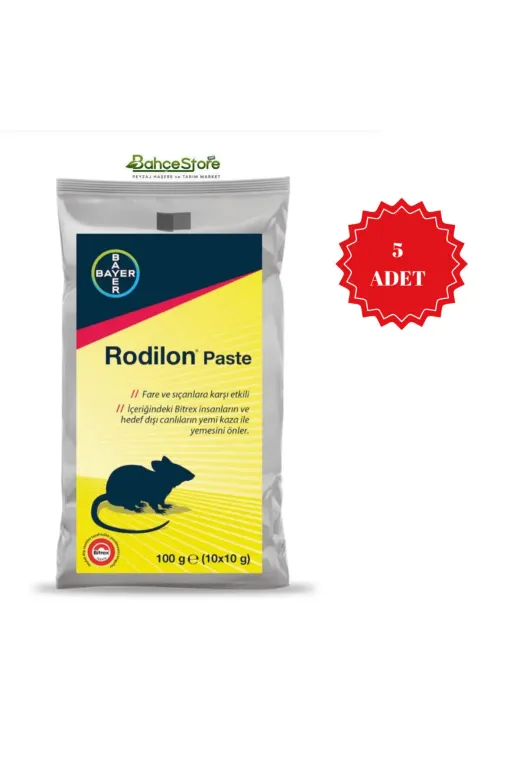 Bayer 368-2 Rodilon Pasta Fare Zehiri 100Gr 5 Adet Envu