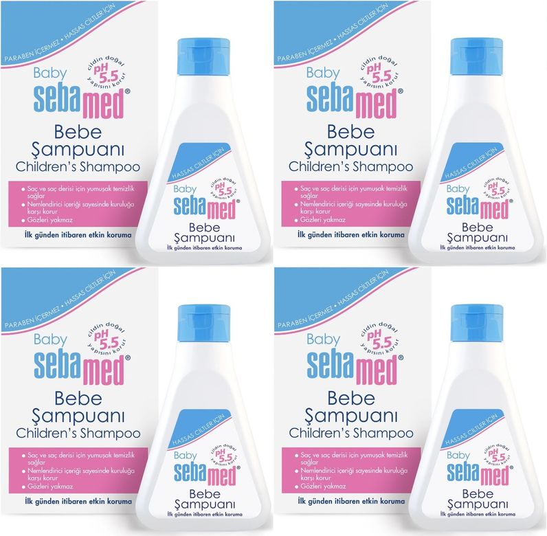 Bebek Şampuanı 250ML (4 Lü Set)
