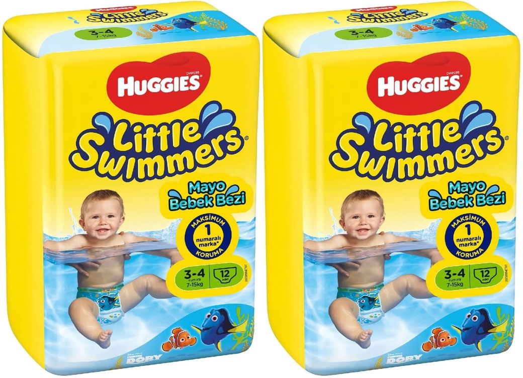 Bebek Bezi Beden:3-4 (7-15KG) 24 Adet (2PK*12)