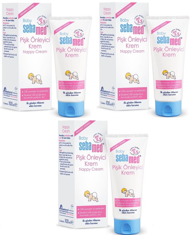 Bebek Pişik Önleyici Krem 100ML (3 Lü Set)