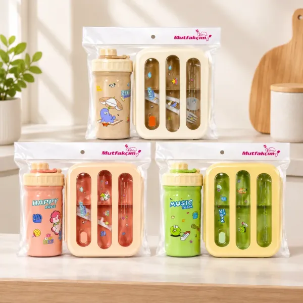 Beslenme Kabı Matara Seti