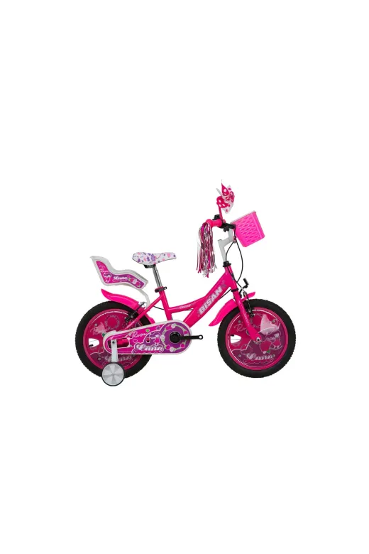 Bisan BİSAN ROSE 16 JANT Rose Kiz Çocuk Bisikleti 26Cm V 16 Jant Metalik Lila Pembe