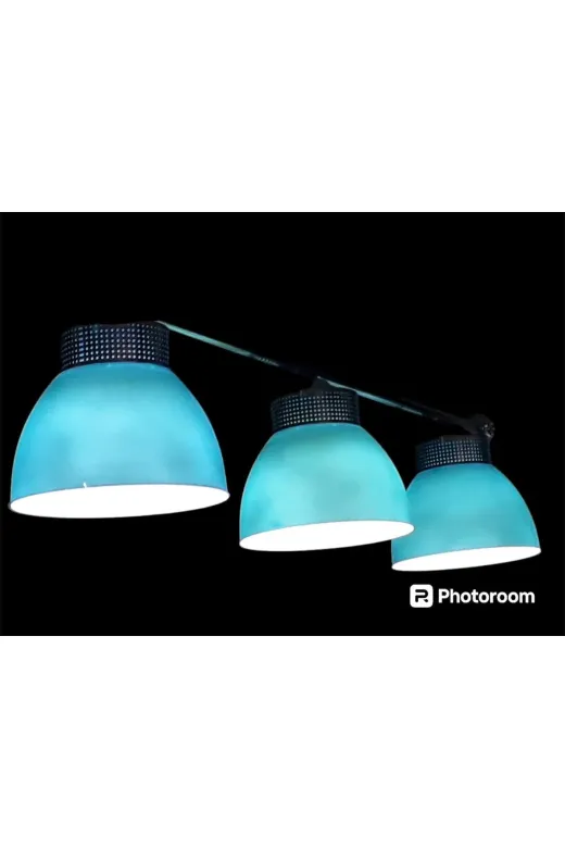 bizon TYCA221496D683C400 Bilardo Lambası Açık Mavi