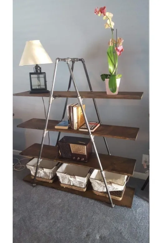 Blbndesign Raf No:267 Dekoratif Borudan Raf