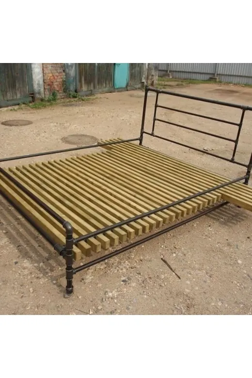 Blbndesign RafNo474 Dekoratif Borudan Yatak Ranzasi