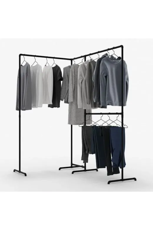 Blbndesign RafNo616 Dekoratif Borudan Askılık 250 Cm