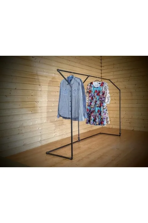 Blbndesign RafNo644 Dekoratif Borudan Askılık 200 Cm