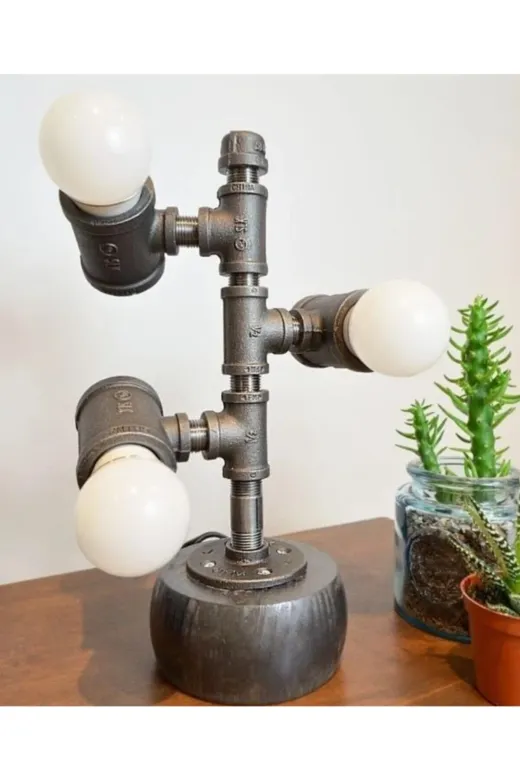Blbndesign Ürün No:748 Dekoratif Masaüstü Aydınlatma Lambader.