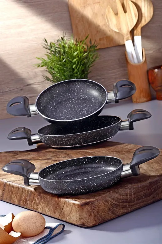Bonera MNT1002 Montella Vivo 3 Lü Sahan Set 20/22/24 Cm