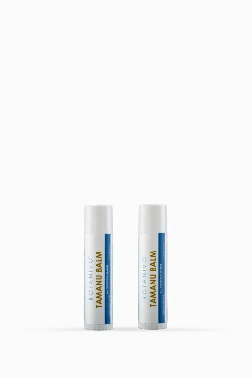 Botanivo BTNV25/17 Çok Amaçlı Tamanu Balm | Cilt Kurtarıcı, Onarıcı, Yatıştırıcı | Organik İçerikli | 2X5 Ml Stick