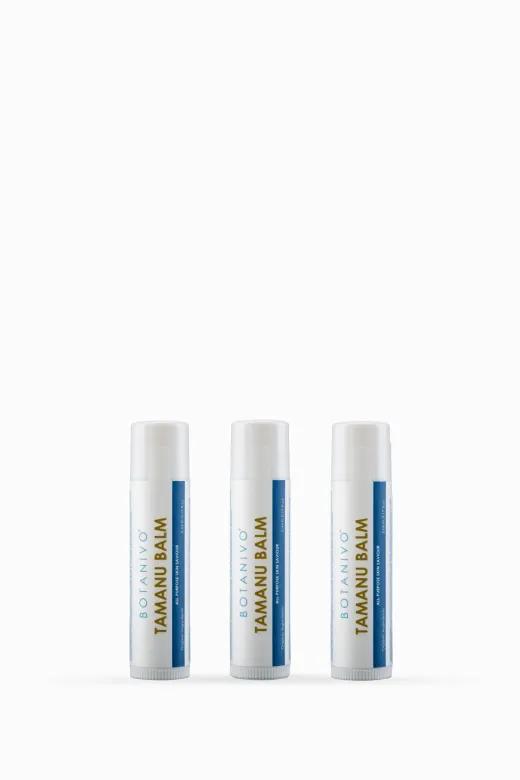 Botanivo BTNV25/18 Çok Amaçlı Tamanu Balm | Cilt Kurtarıcı, Onarıcı, Yatıştırıcı | Organik İçerikli | 3X5 Ml Stick