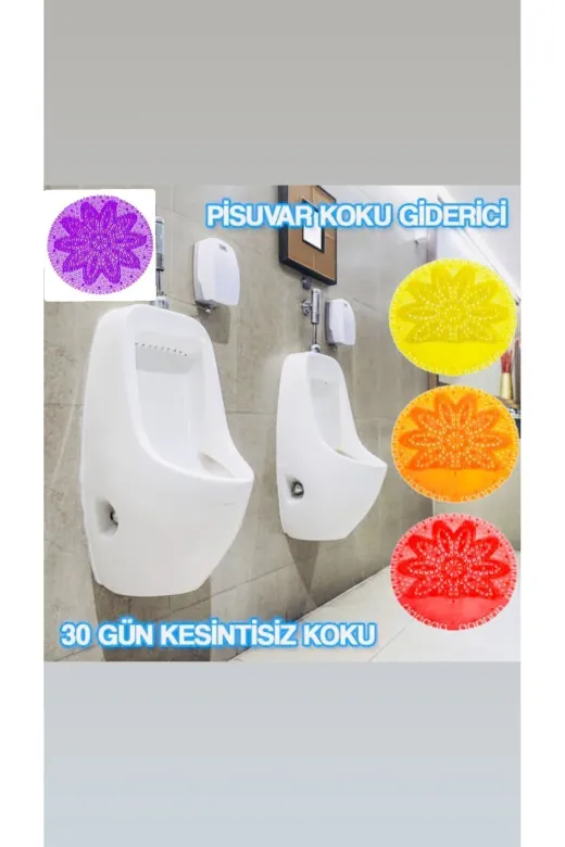 burak toys 96145302758 Rulopak Mini Pisuvar Koku Giderici Güzel Koku Çok Amaçlı Koku Giderici 3 Adet