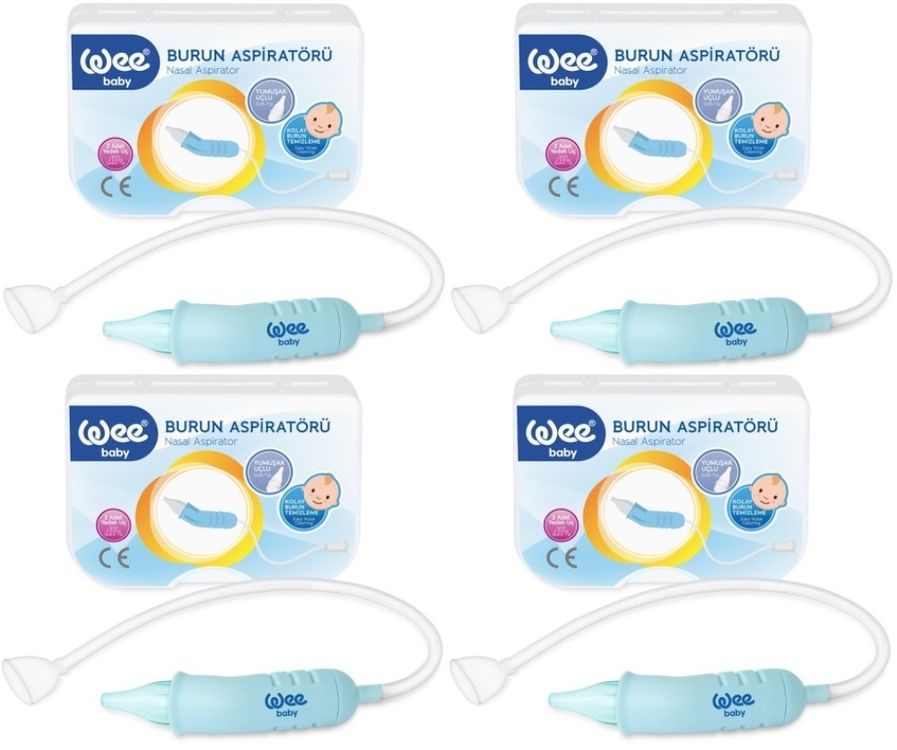 Burun Aspiratörü Nasal 4 Lü Set