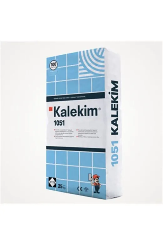 ÇANAKKALE SERAMİK Kalekim 1051 Seramik Yapıştırıcı 25Kg
