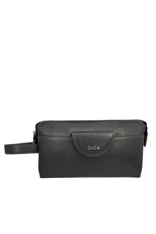 Cantayurdu 3006DG02 Diga Hakiki Deri 3006 Dopp Kit El Çantası Kahve